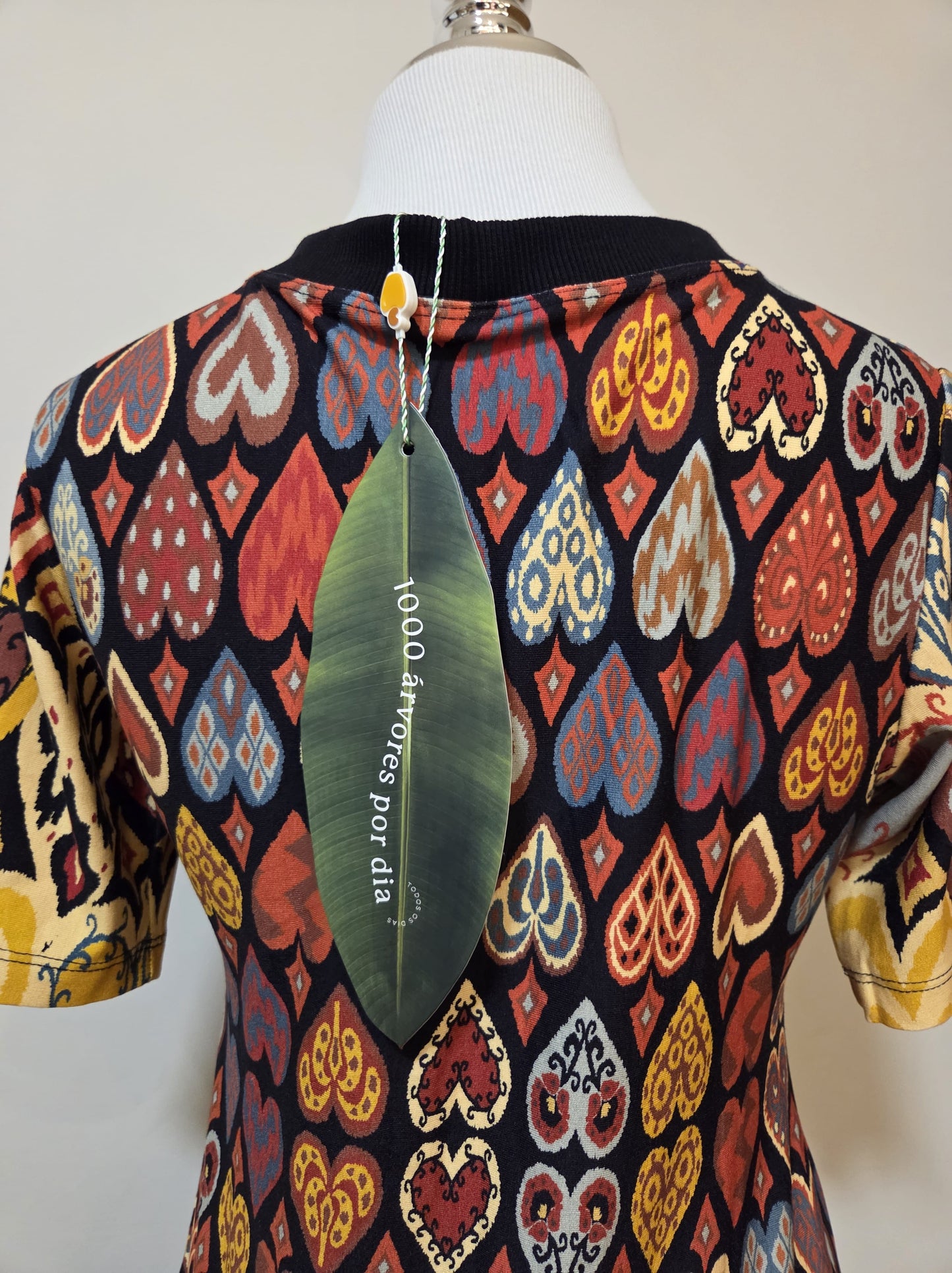 Vestido Midi Farm Corações