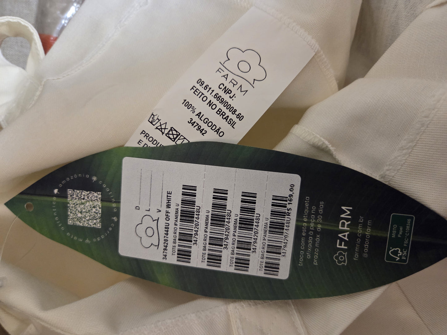 Tote Bag Farm Carro de Pipoca