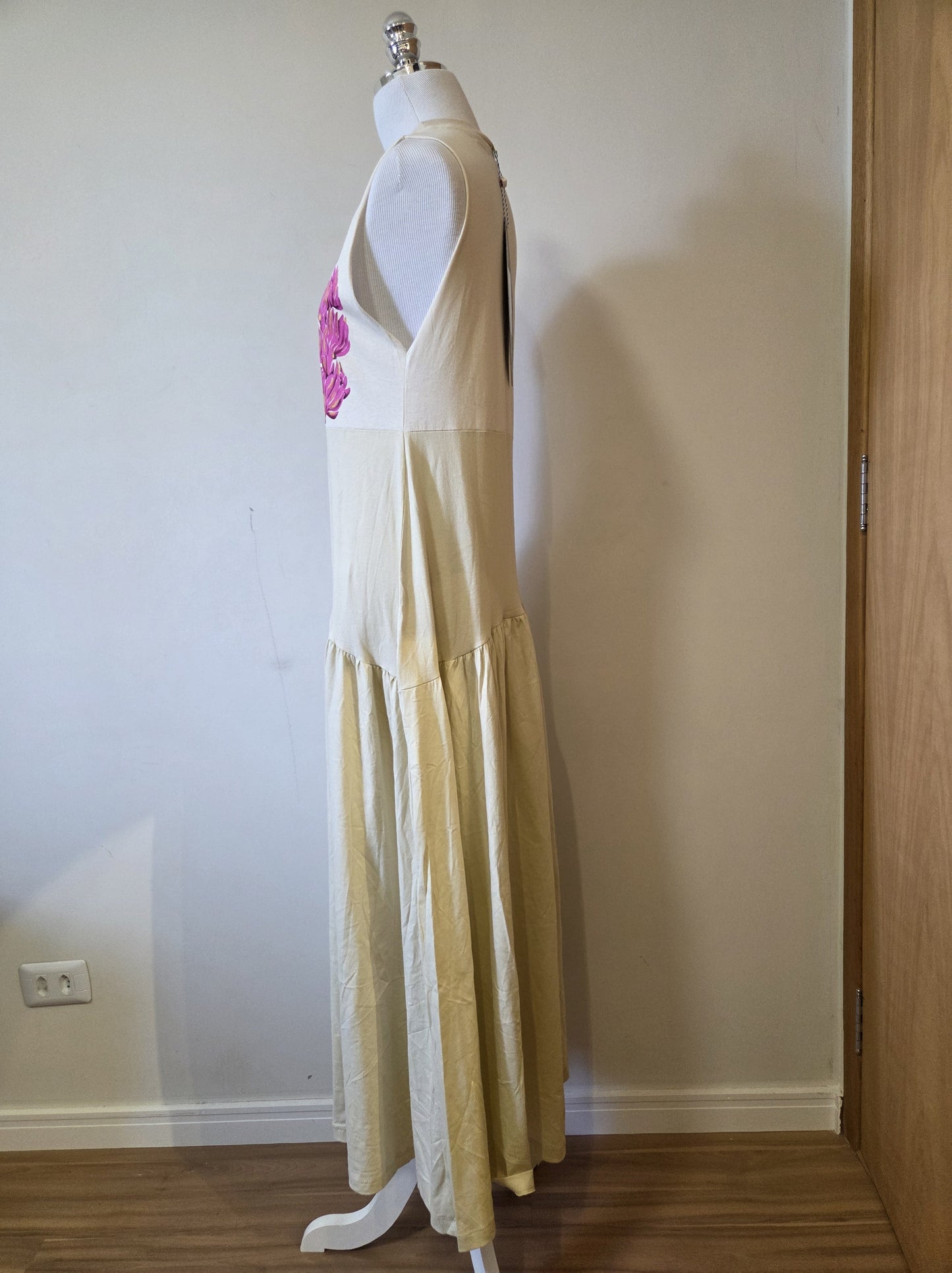 Vestido Farm Passarinhos no Galho