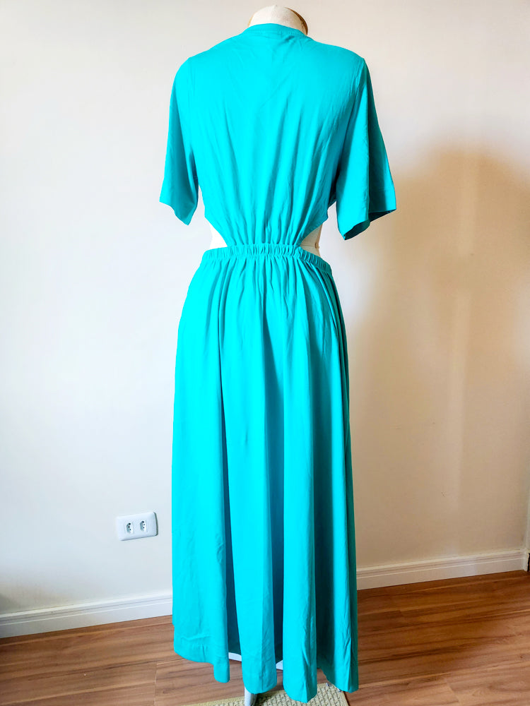 Vestido Farm Nó Verde