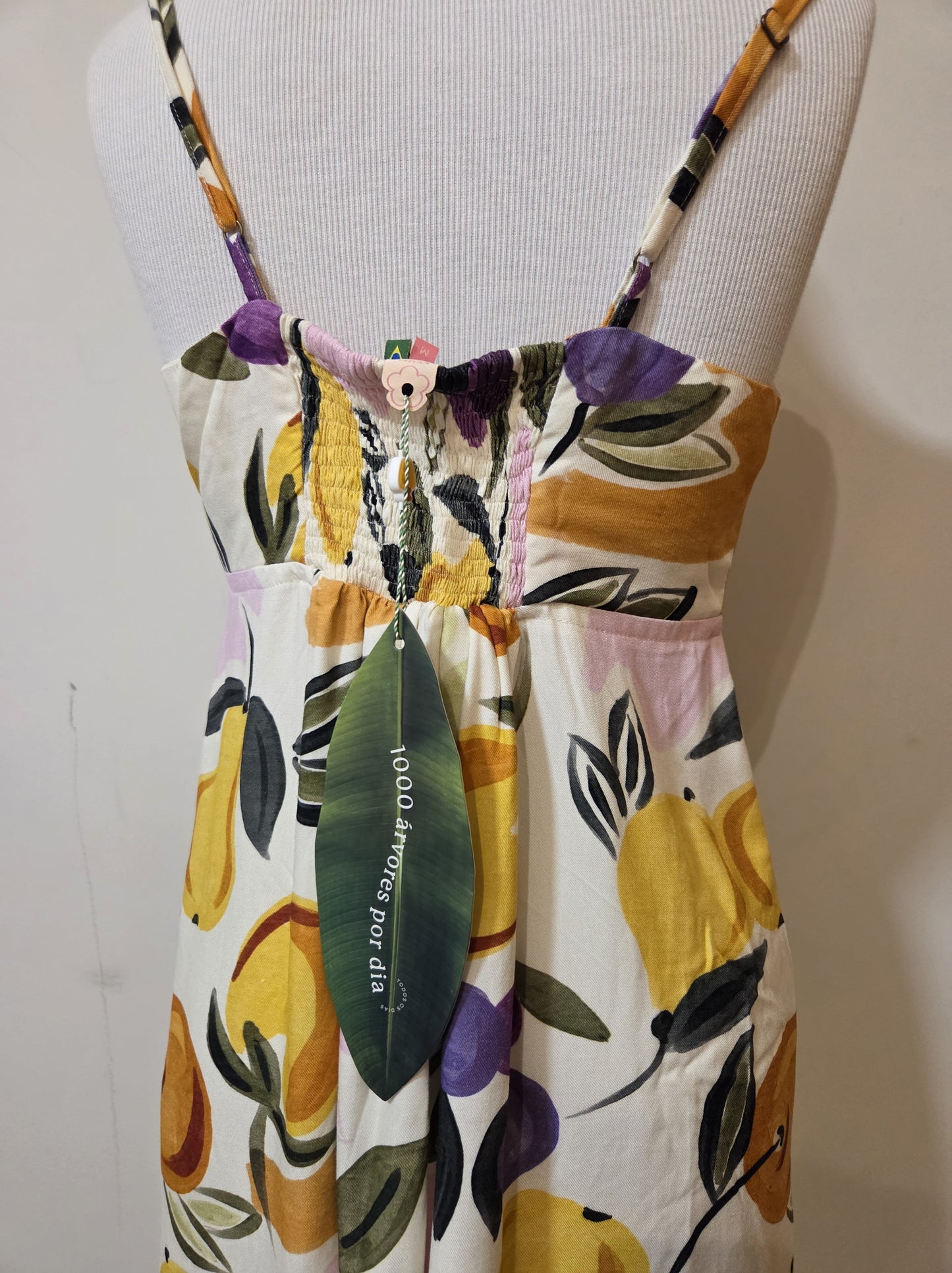 Vestido Farm Estampa Vento de Fruta