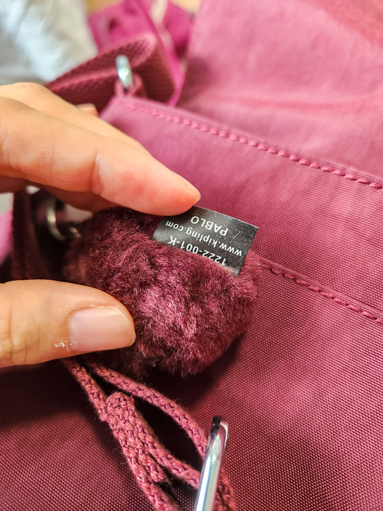 Bolsa Kipling Tiracolo Merlot