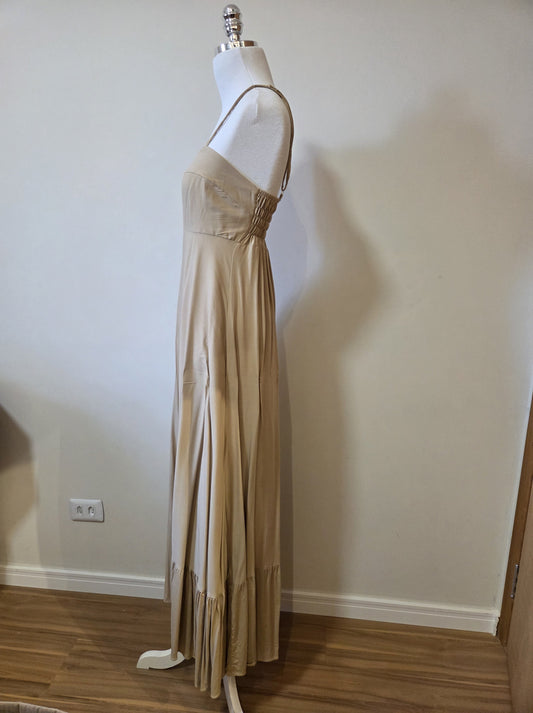 Vestido JMS Caqui em Viscose