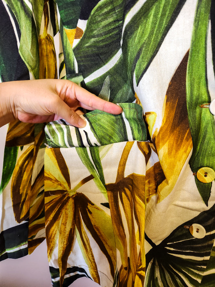 Blazer Farm Estampa Bananas