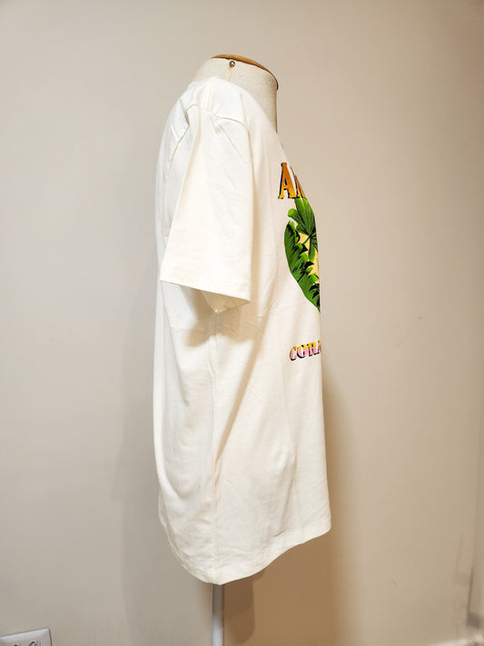 T-shirt Farm Amazônia Coração é o Norte - Branco