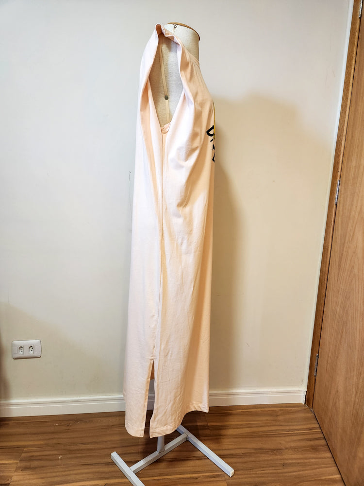 Vestido Farm Muscle Banana Da Terra Rosinha