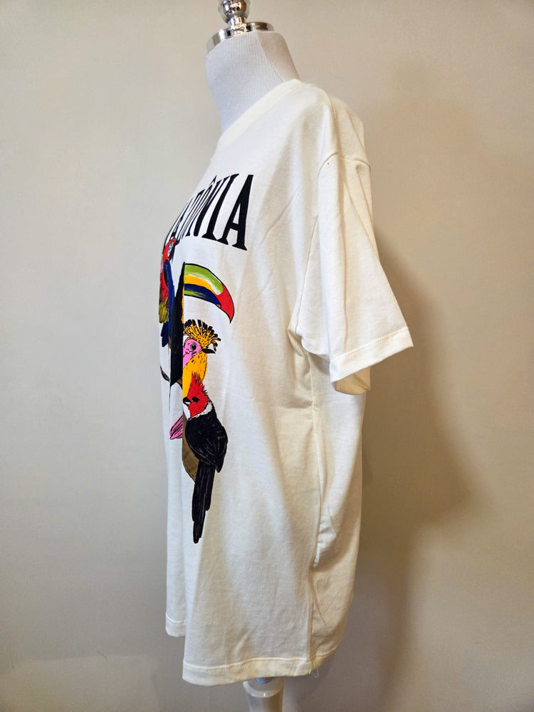 Camiseta Farm Amazônia com Aves