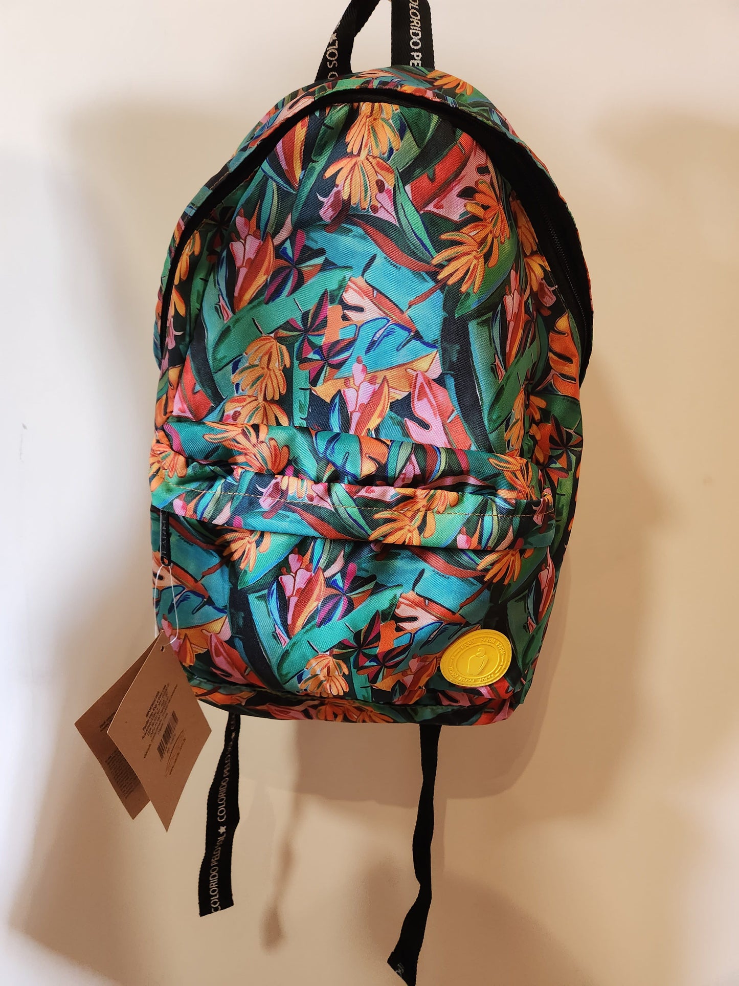 Mochila Farm Folhas de Bananeiras