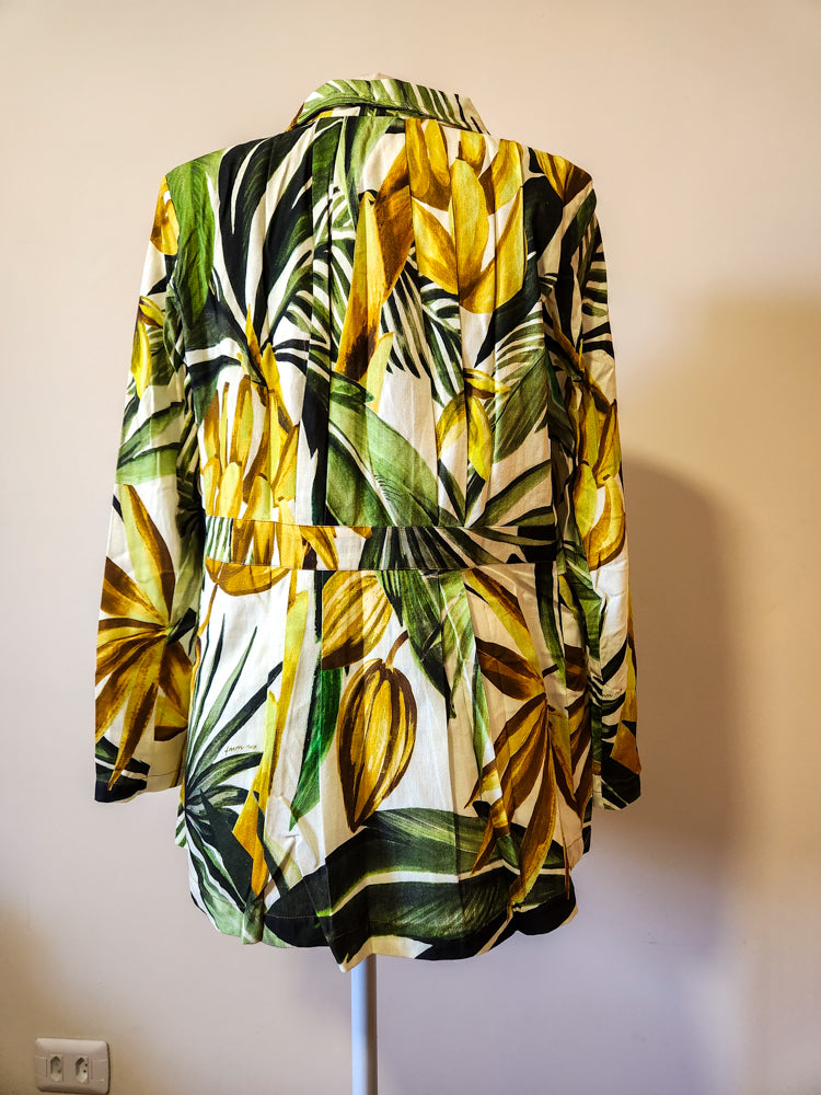 Blazer Farm Estampa Bananas