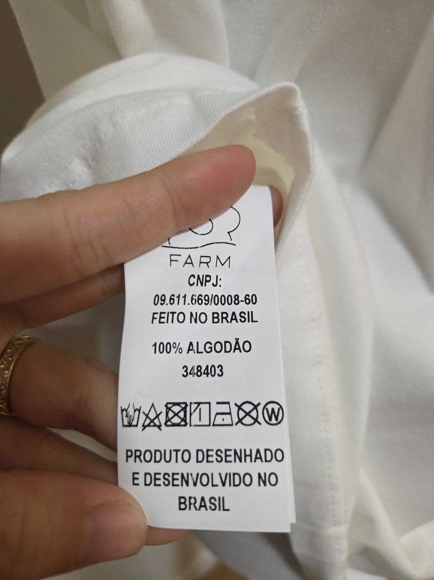 Camiseta Farm Fit Bouquet Tropical