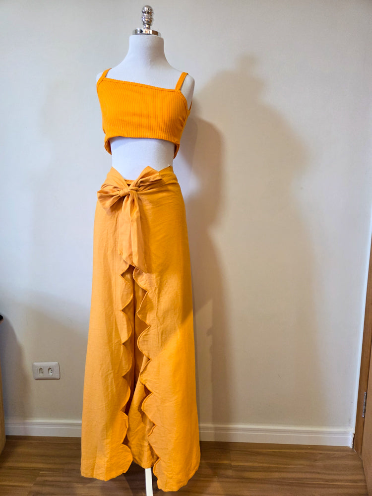 Calça Farm Nuvem Laranja