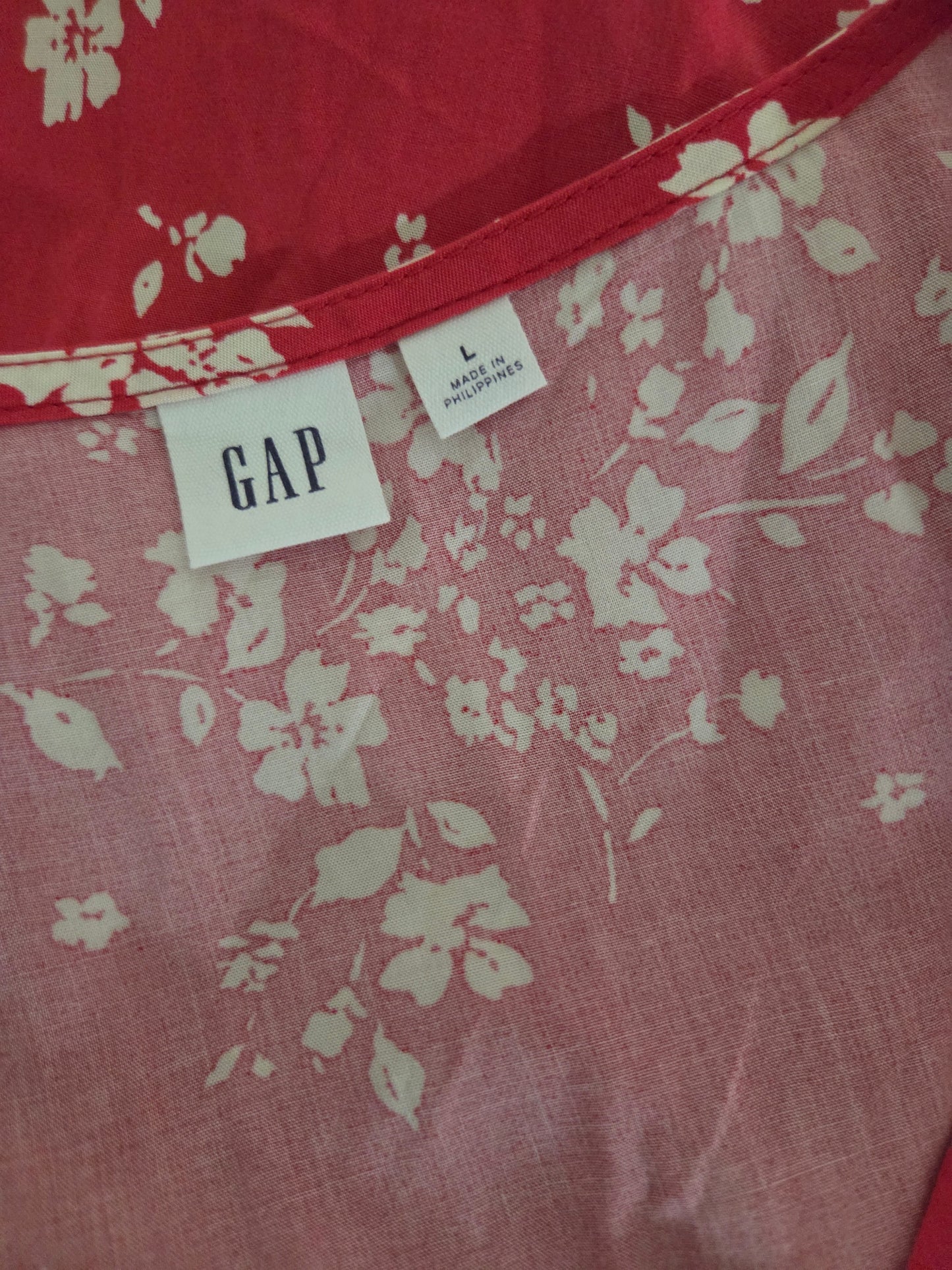 Vestido GAP Floral Rosa