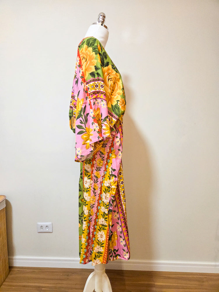Vestido Midi Farm Estampa Floral