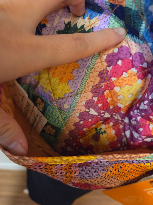 Pochete Farm Estampa Patchwork