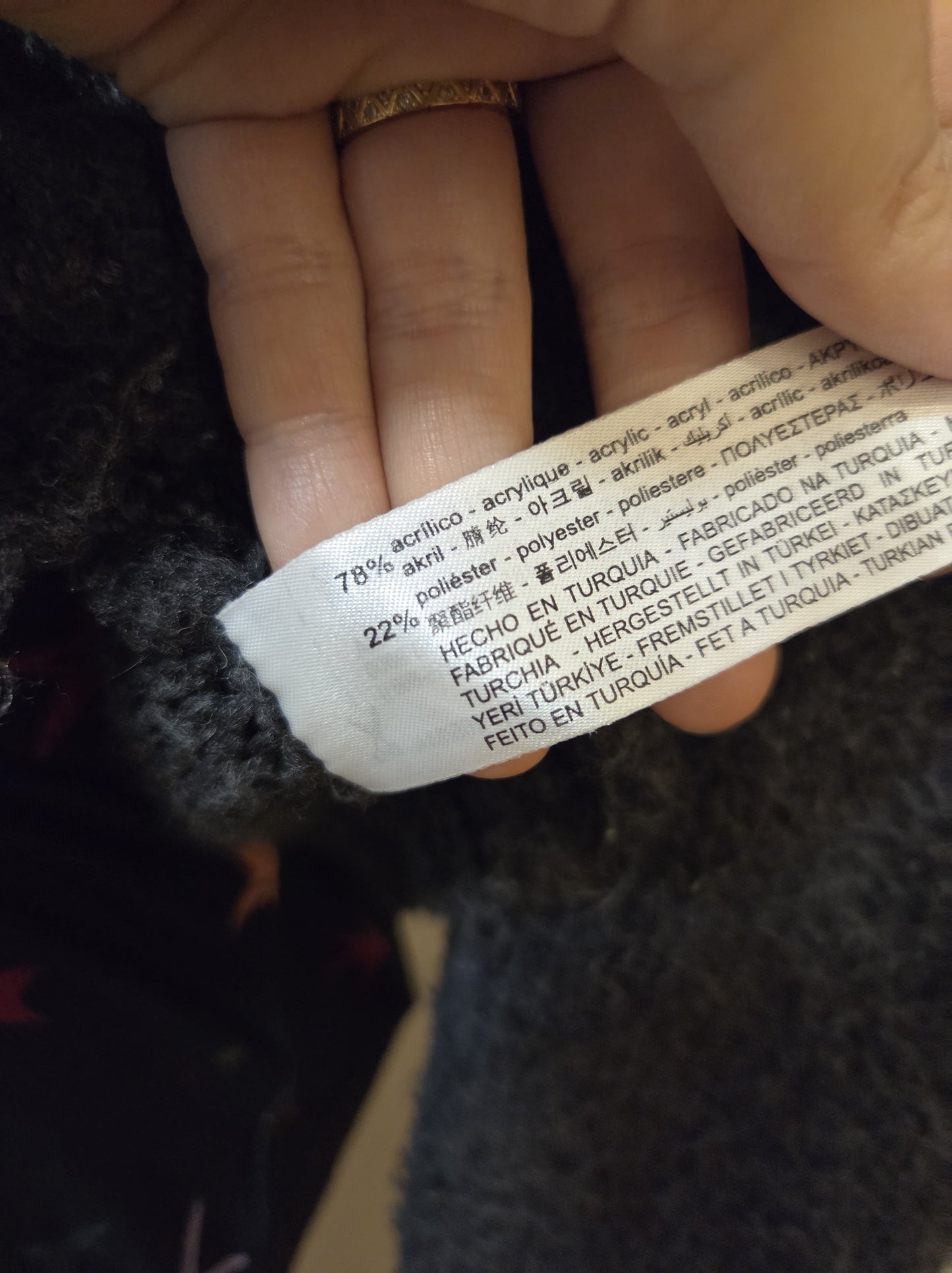 Tricô Zara Cinza Mescla