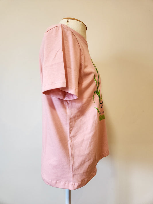 Camiseta Farm Caipirinha Rosa - Se a Vida te Der Limões