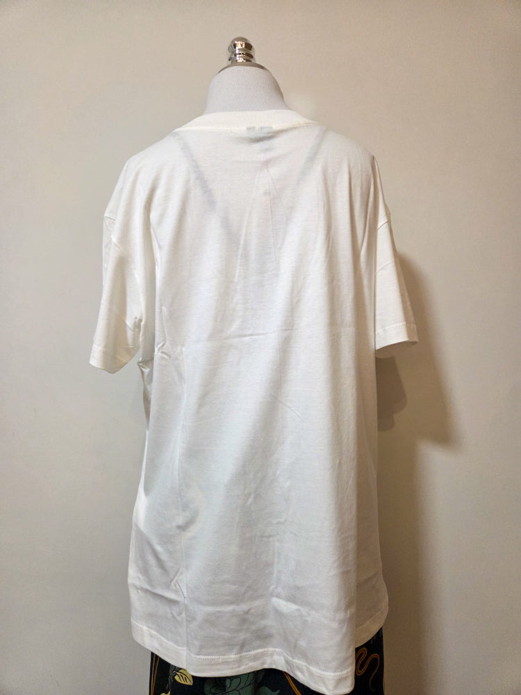 Camiseta Farm Estampa Feirinha Branca