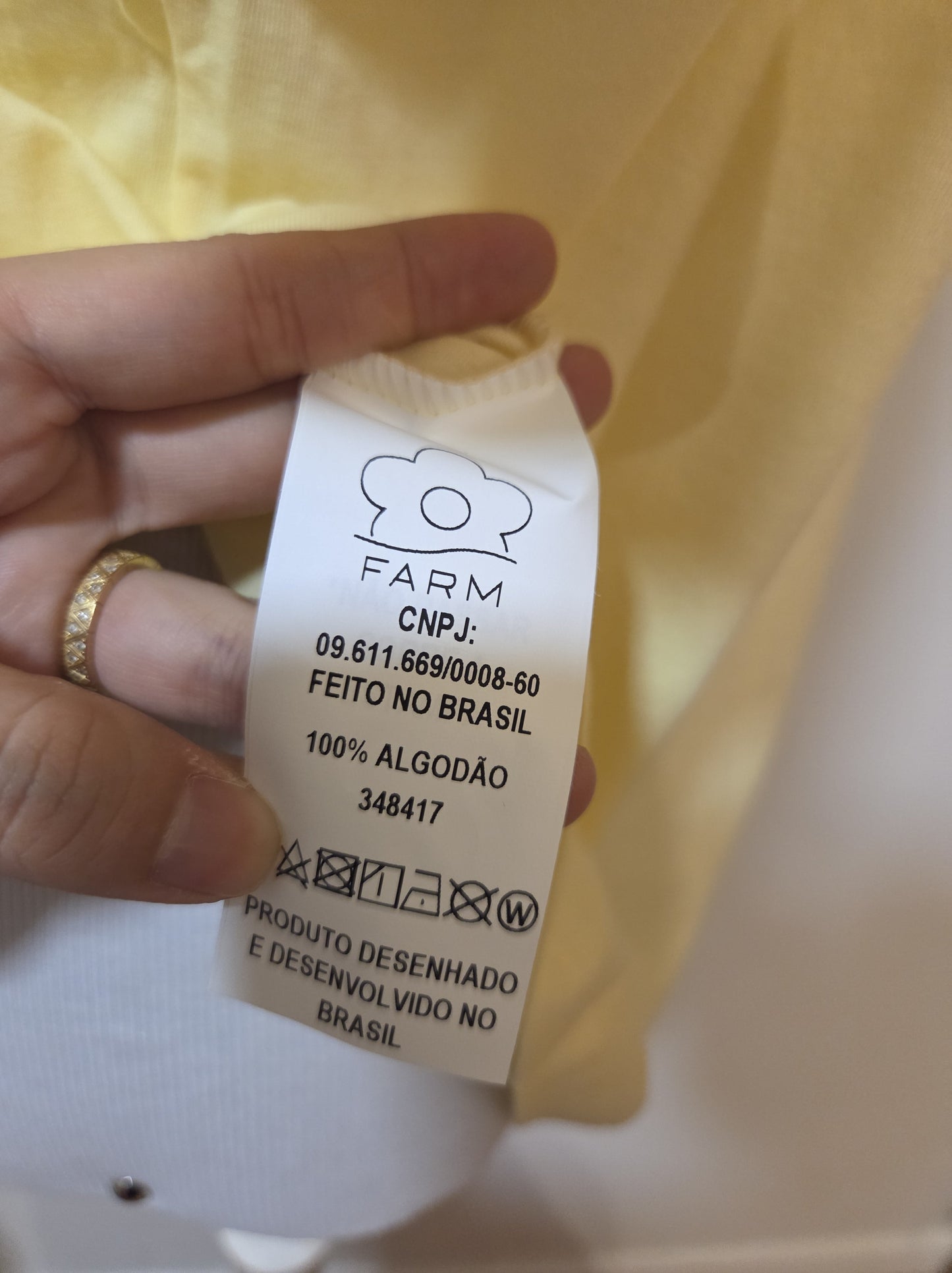 Camiseta Farm Fit Flores e Pássaros