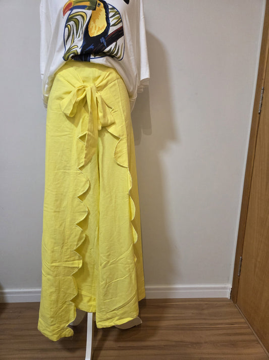 Calça Farm Nuvem Amarelo