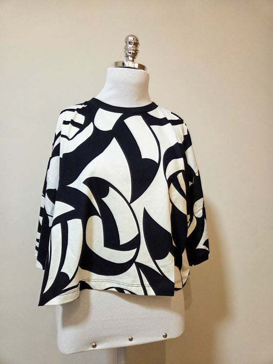 Camiseta Farm Tucanada Preto e Branco Box