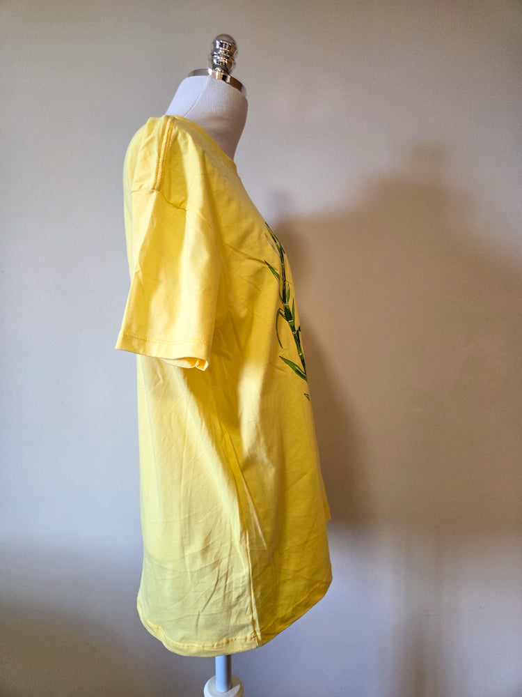 Camiseta Farm Caipirinha Amarela - Se a Vida te Der Limões (sem tag)