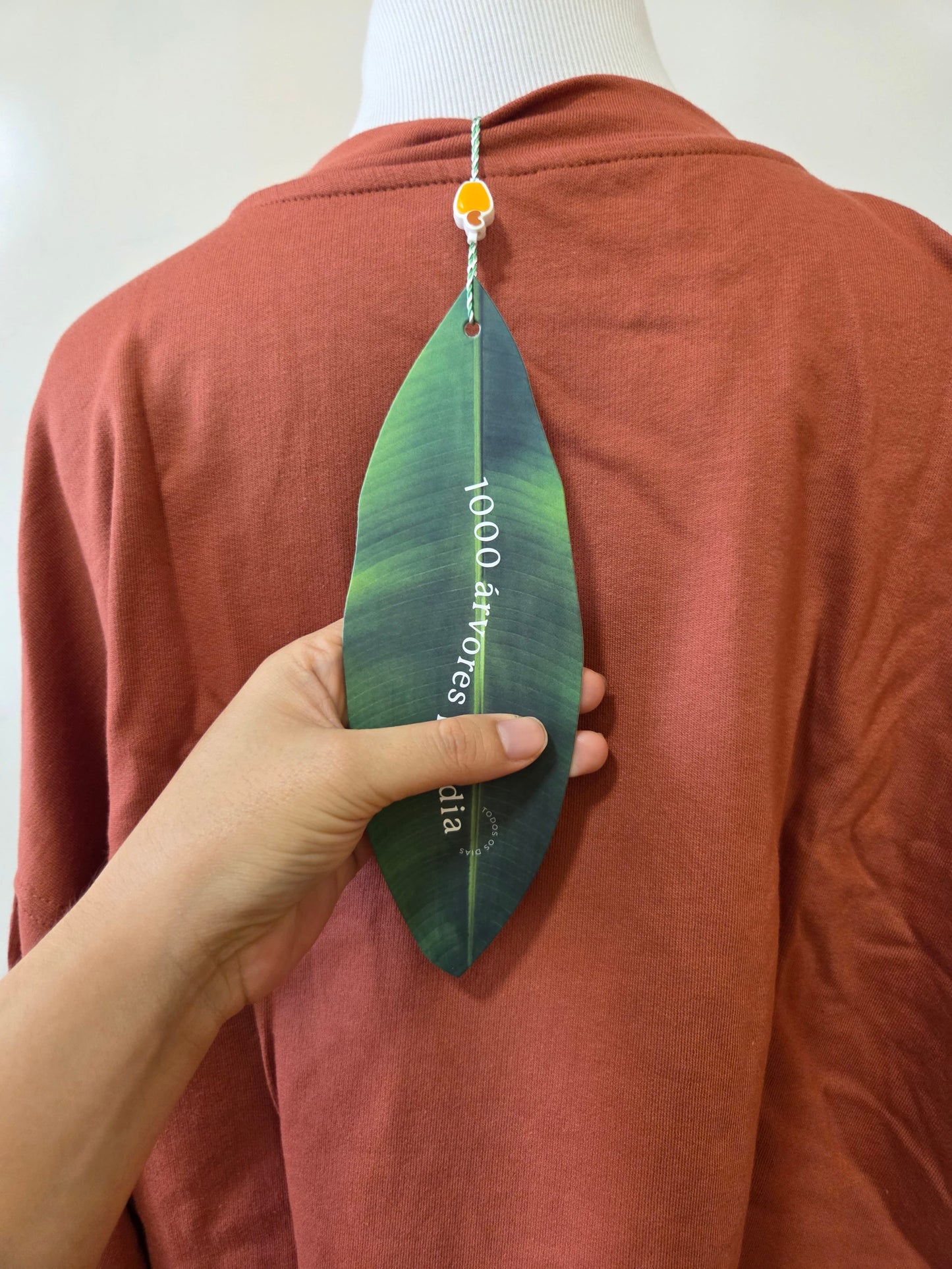 Blusa Farm Moletinho Onça Estampada Terracota