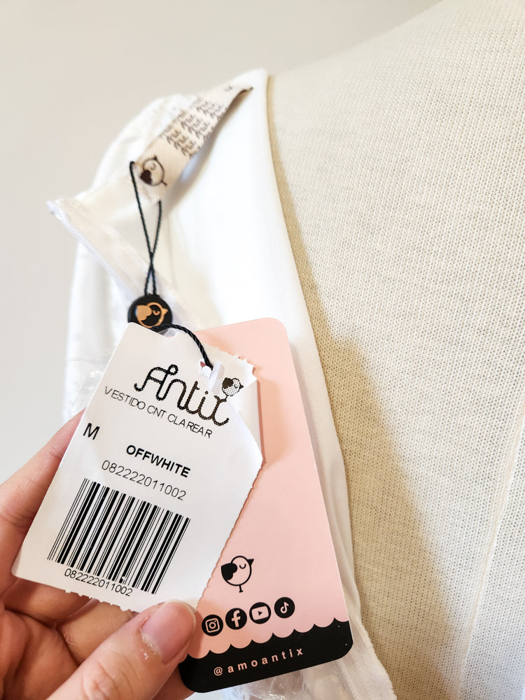 Vestido Antix Midi Clarear
