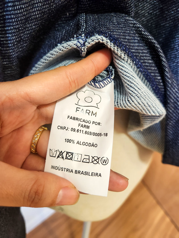 Moletom Farm Fervo Fundo Jeans