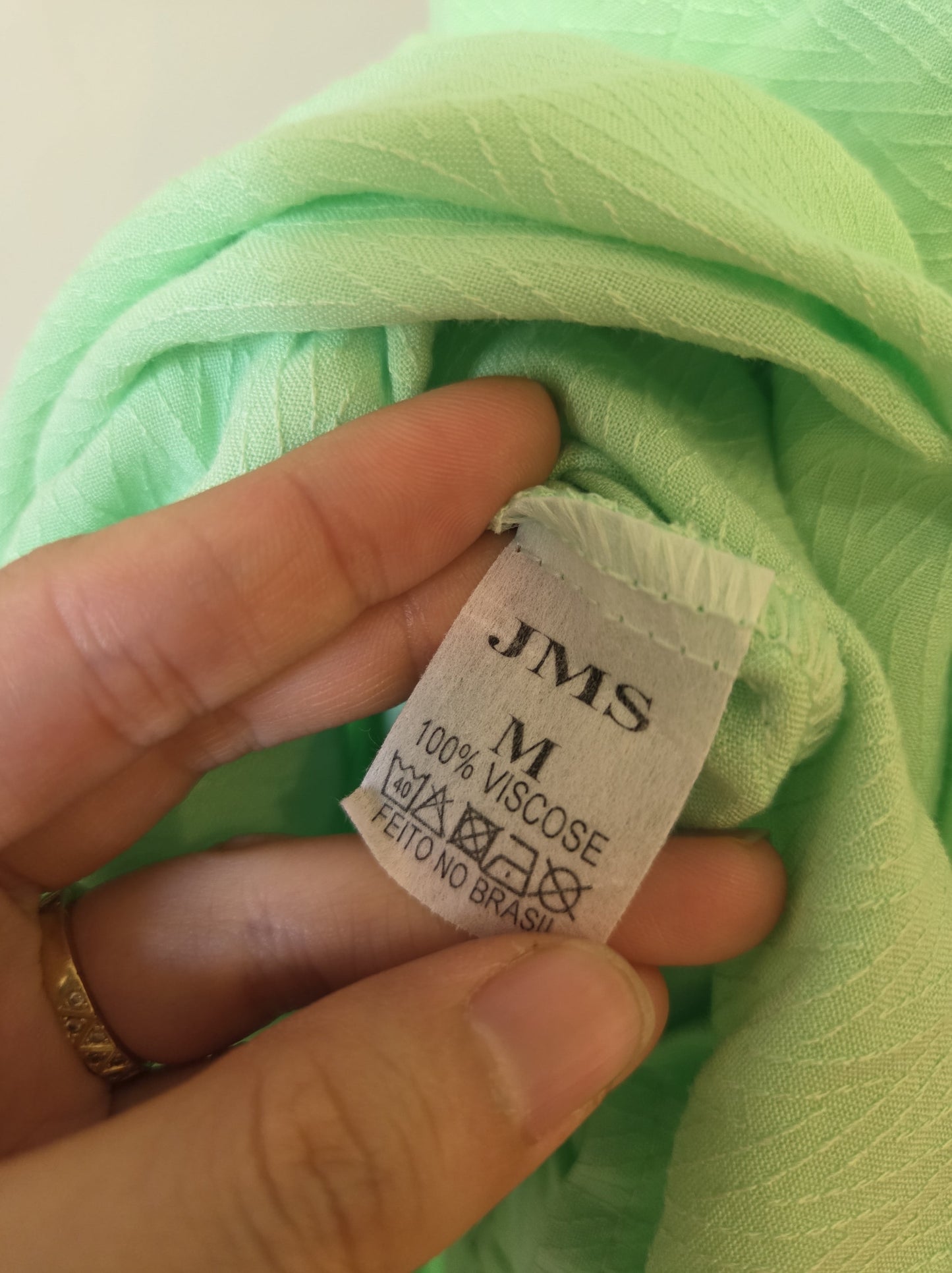 Vestido JMS Verde Viscose