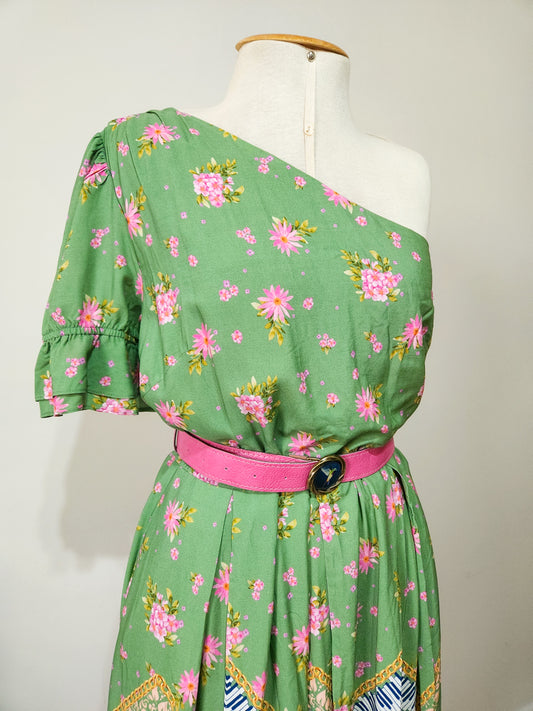 Vestido Antix Midi Clube das Flores