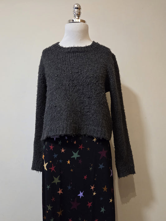 Tricô Zara Cinza Mescla