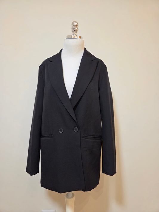 Blazer Clássico Preto Alfaiataria