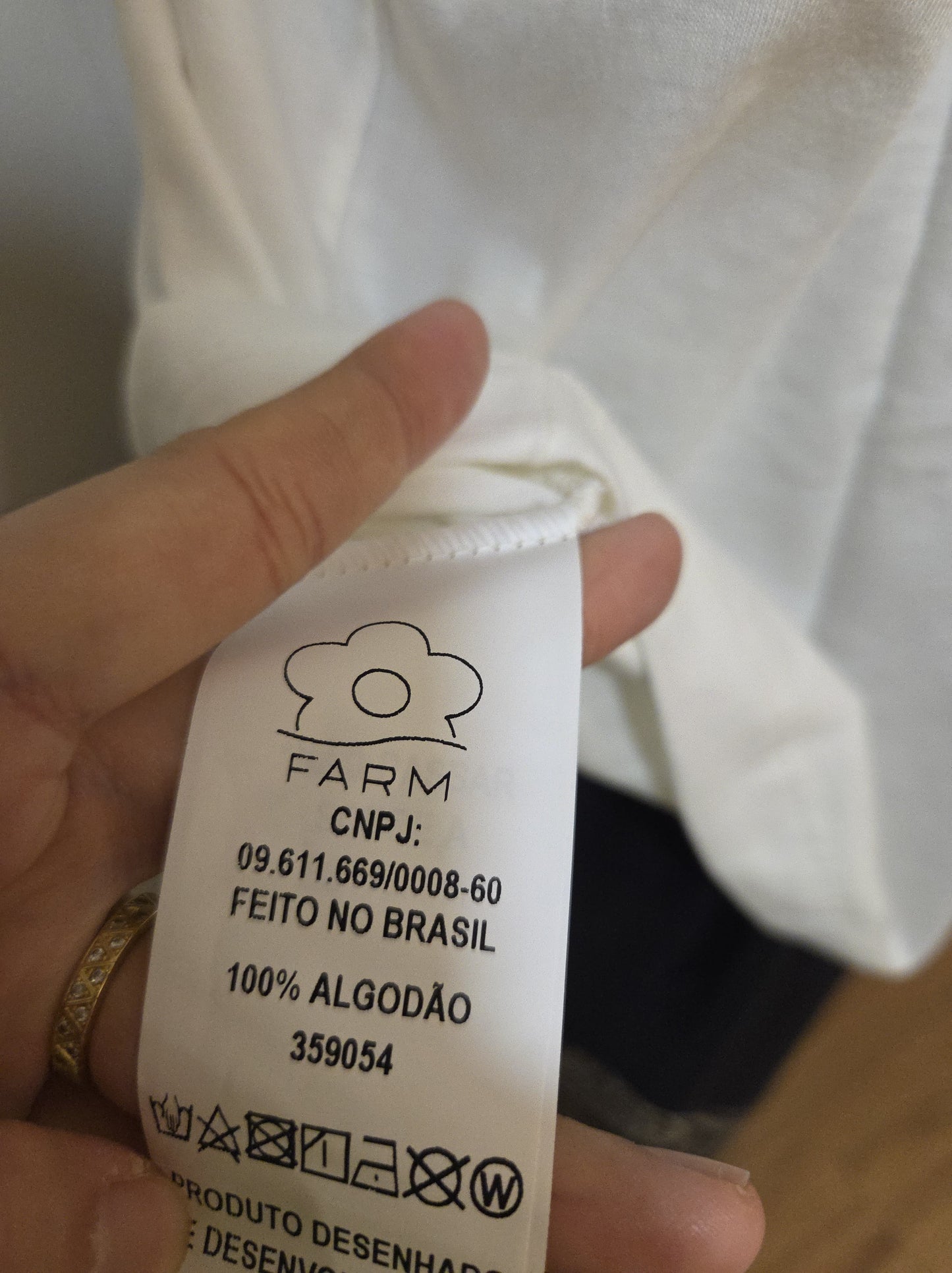 Camiseta Farm Ipanema Rio - Branca