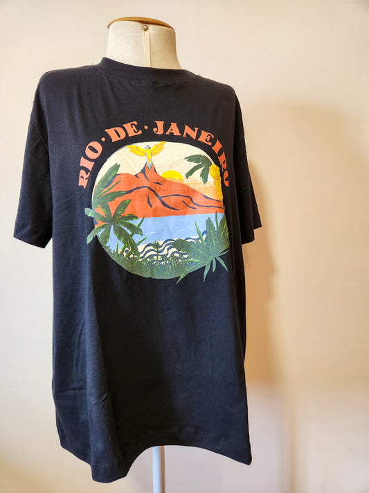Camiseta Farm Rio de Janeiro Preta