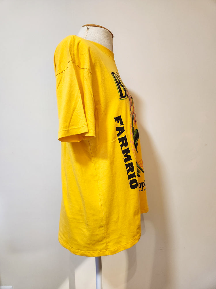 Camiseta Farm Banana Cocina Tropical Amarelo
