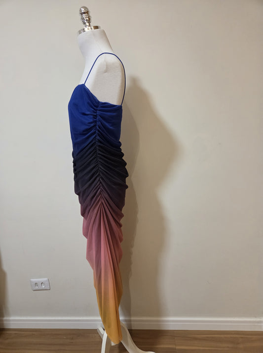 Vestido Farm Tule Degradê Latina