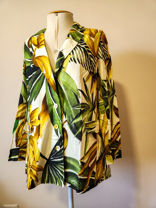 Blazer Farm Estampa Bananas