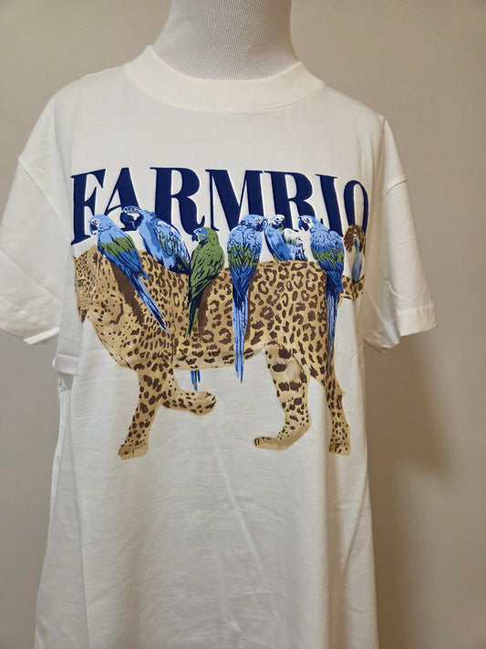 Camiseta Farm Onça Pássaros