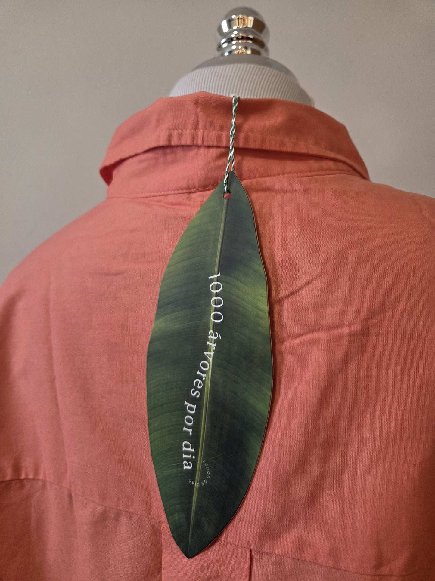 Camisa Farm Laranja Coral Oversized