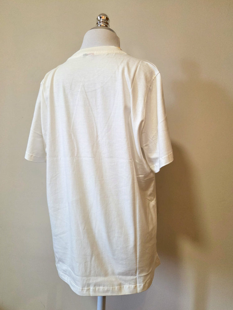 Camiseta Farm Copacabana Barcos e Bandeiras Branco