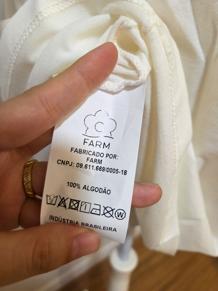 Camiseta Farm Corazón Tropical