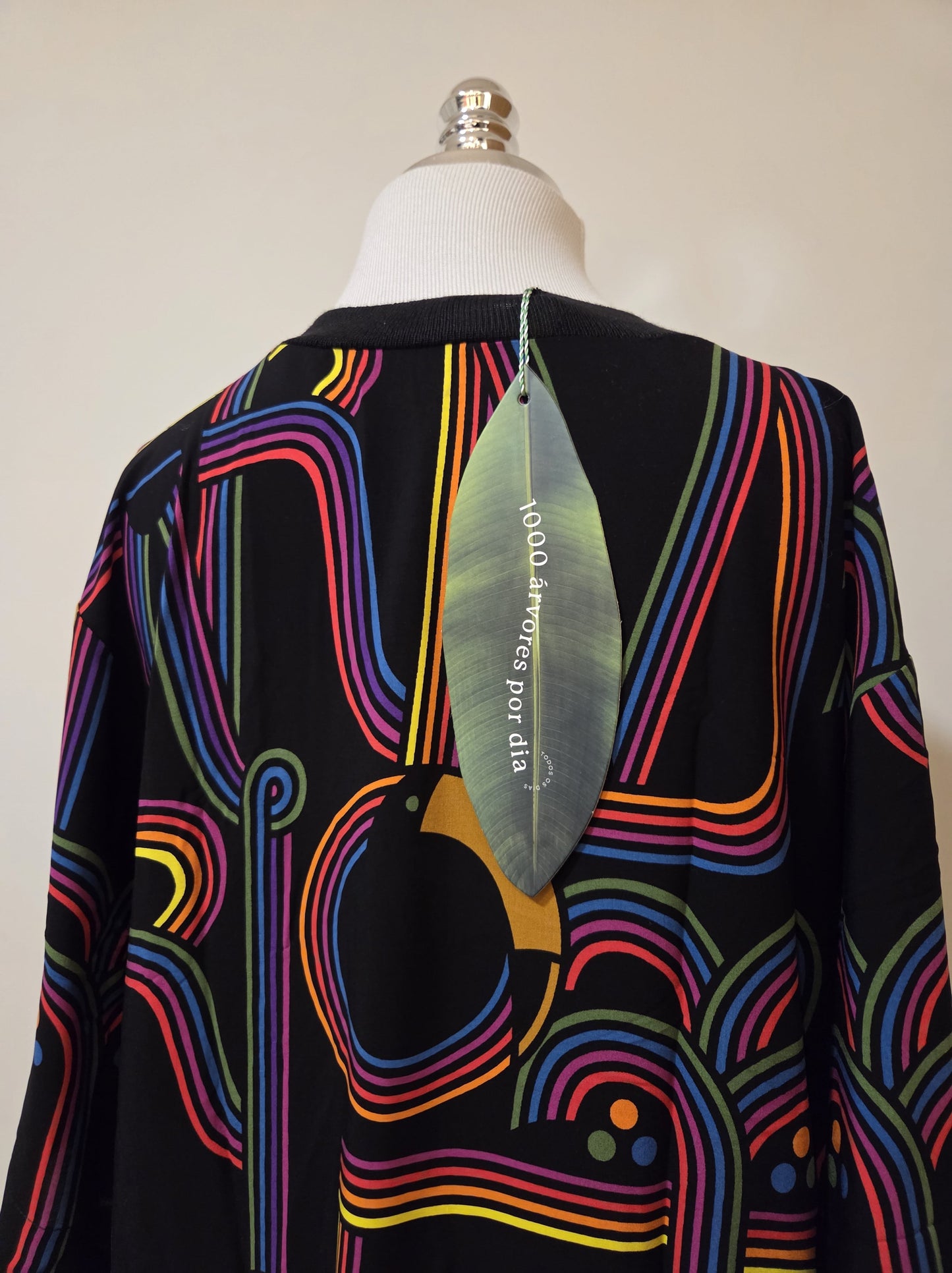 Vestido T-shirt Farm Estampa Tuca