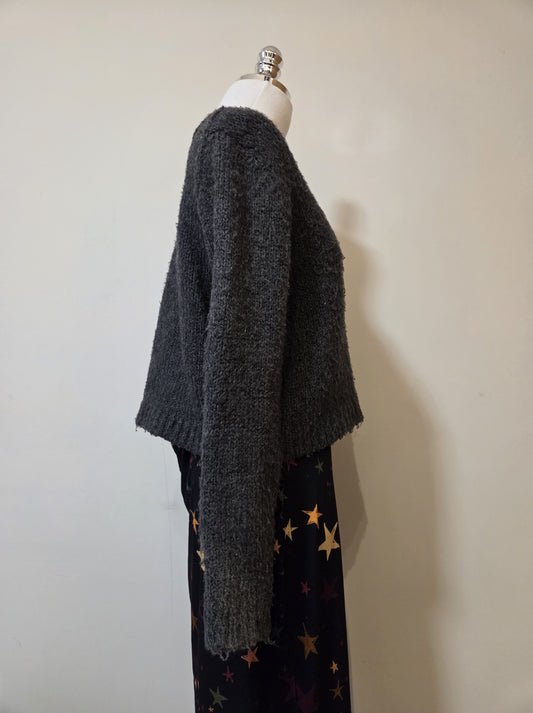 Tricô Zara Cinza Mescla