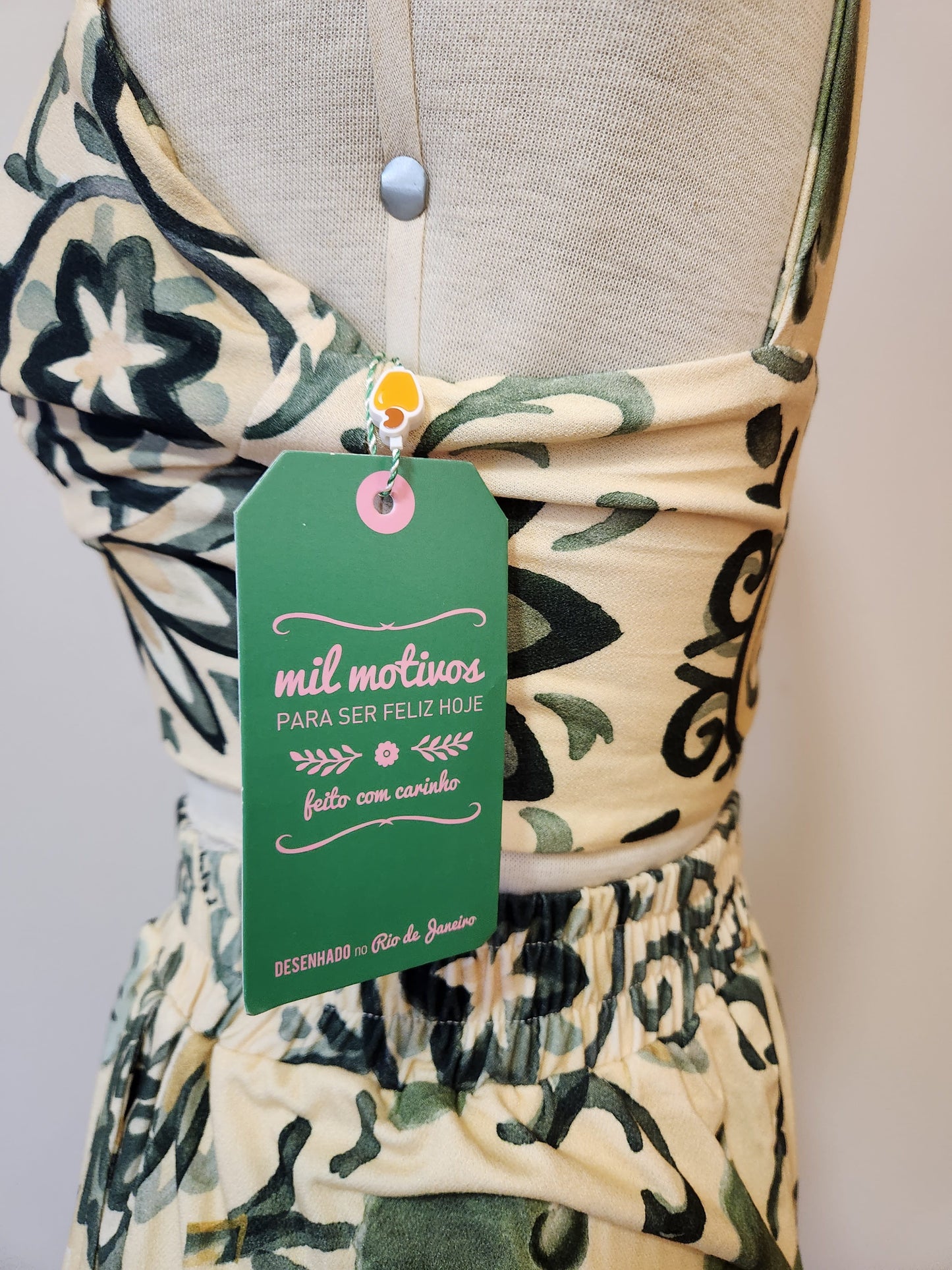 Conjunto Farm Cropped e Shorts