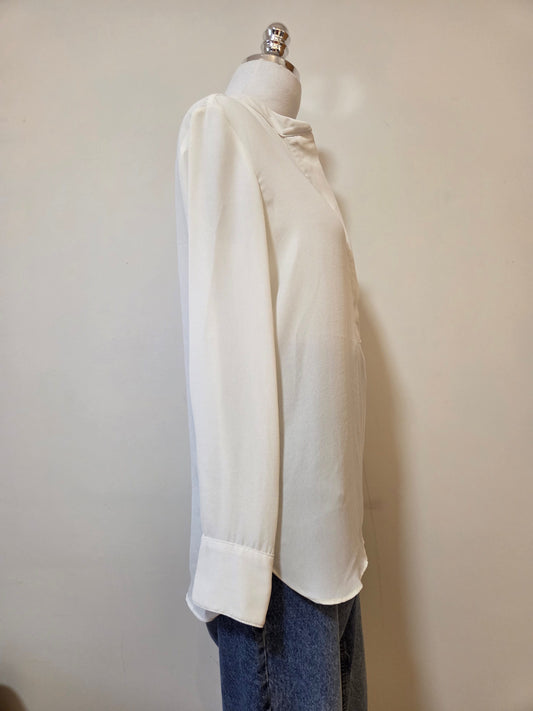 Camisa Outfit Bag Off-White Crepe