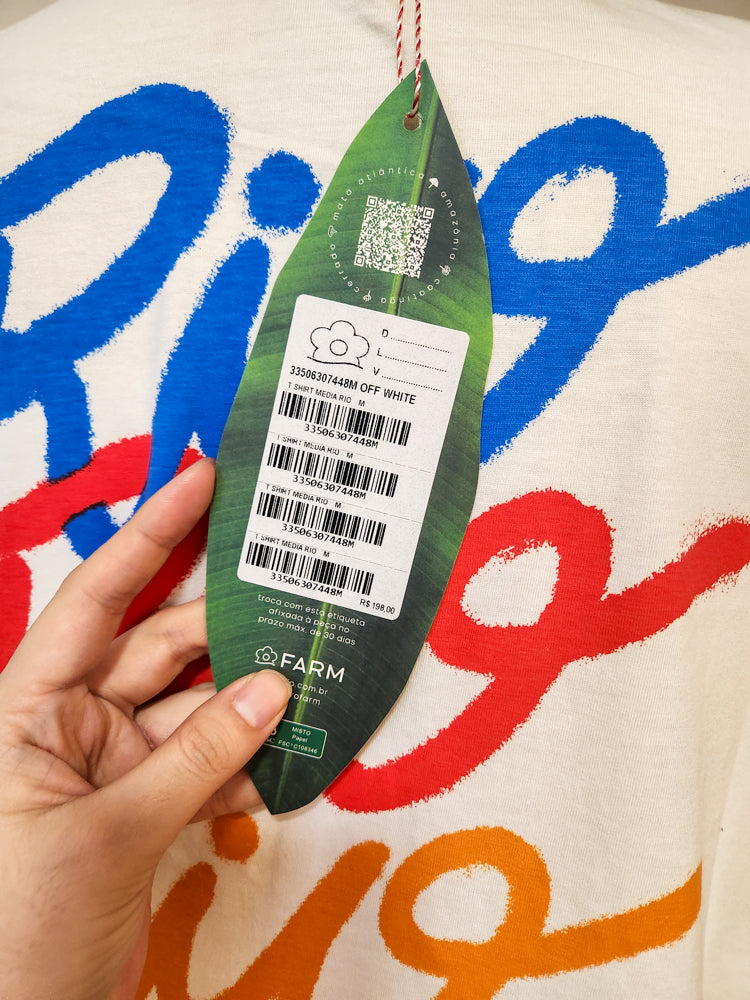 Camiseta Farm Rio Colorido