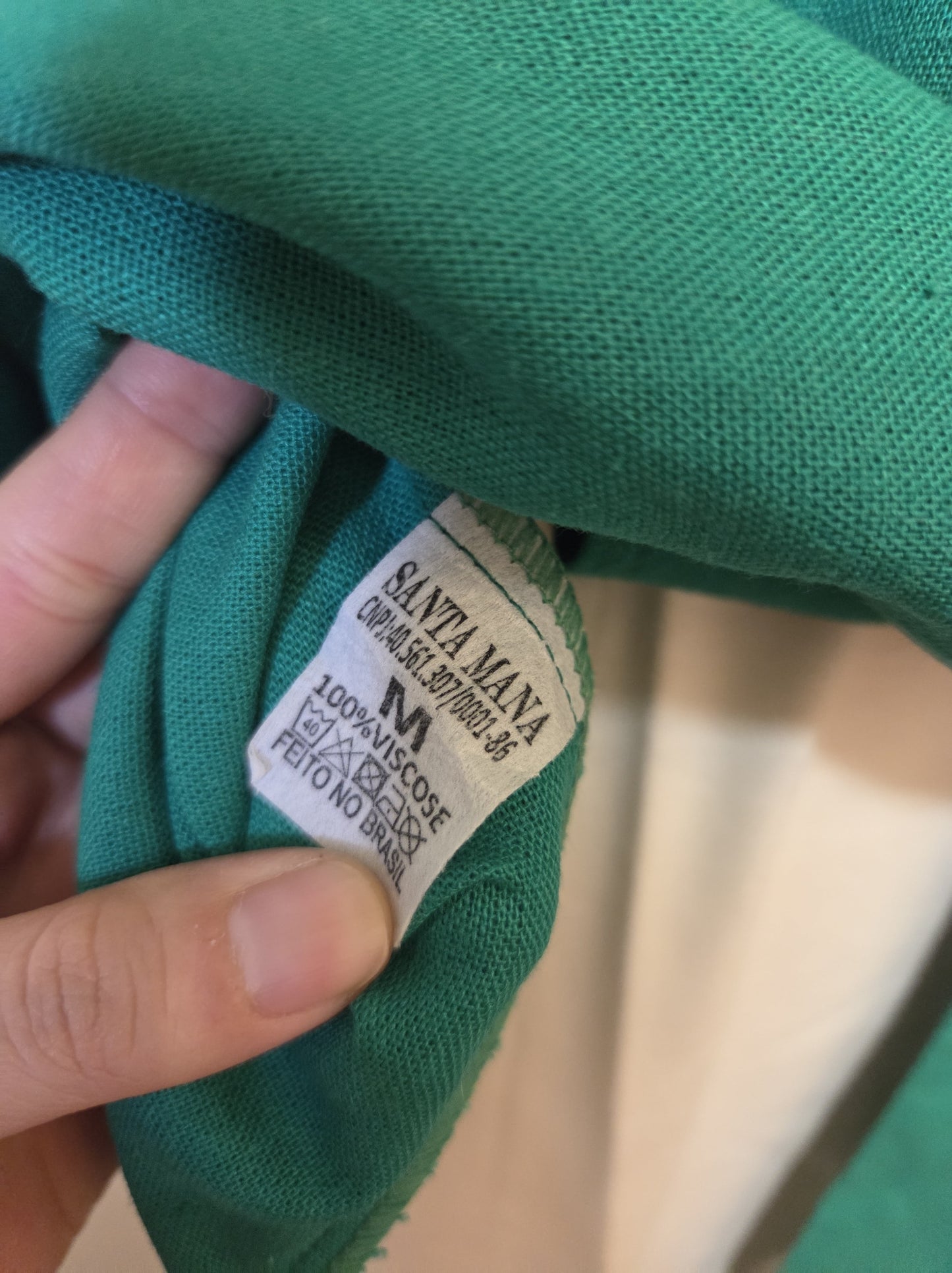 Blazer Santa Mana Verde Bandeira