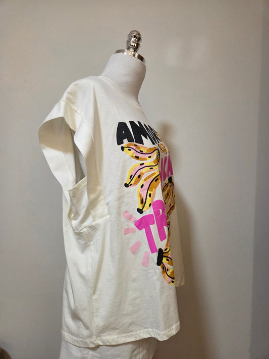 Blusinha Blue Steel Muscle Amor Tropical