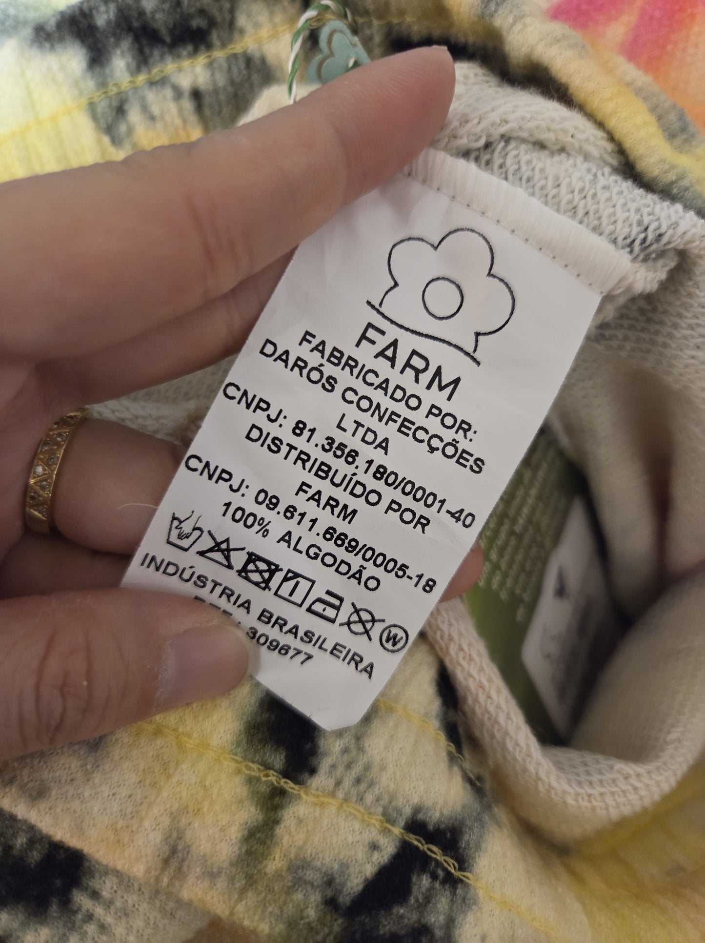Calça Farm Jogger Moletinho Yawanawa