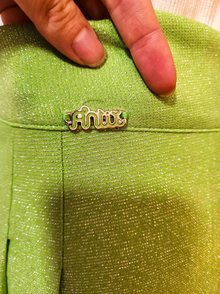 Calça Antix Pantalona Verde - Louco Amor